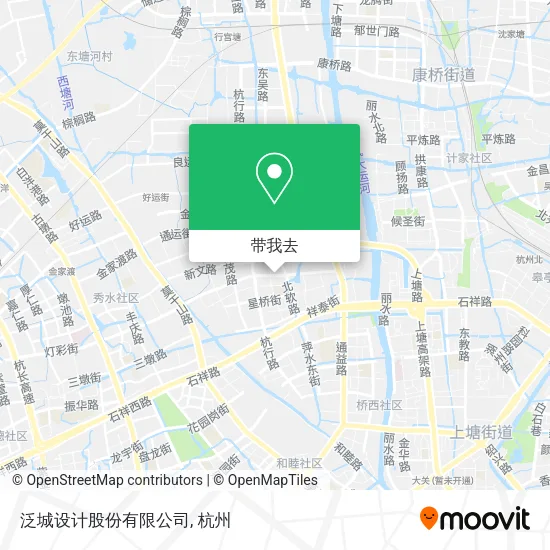 泛城设计股份有限公司地图