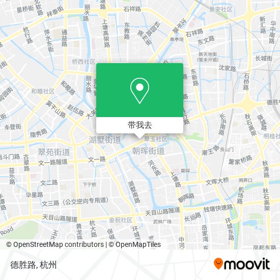 德胜路地图