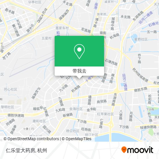 仁乐堂大药房地图