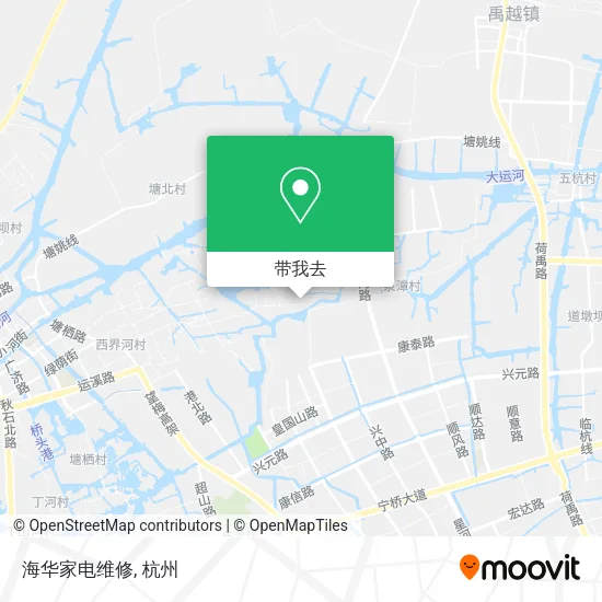 海华家电维修地图