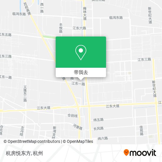 杭房悦东方地图