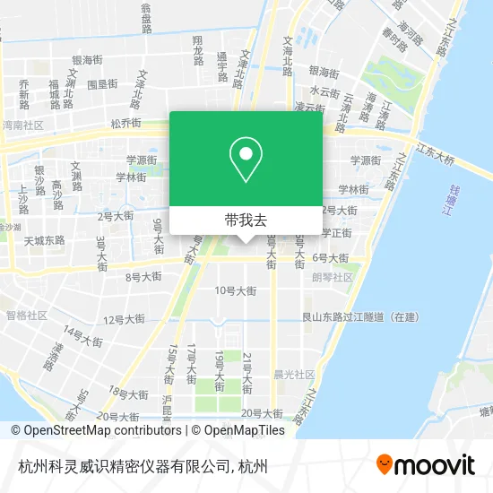 杭州科灵威识精密仪器有限公司地图
