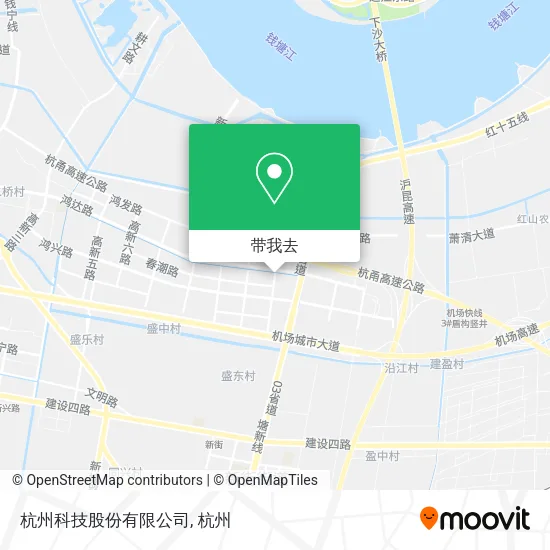 杭州科技股份有限公司地图