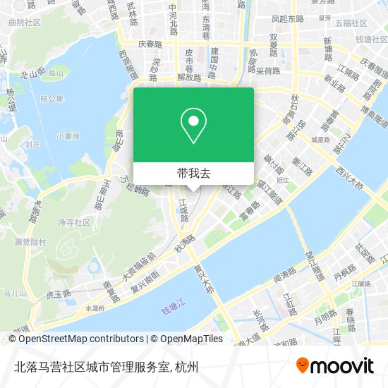 北落马营社区城市管理服务室地图