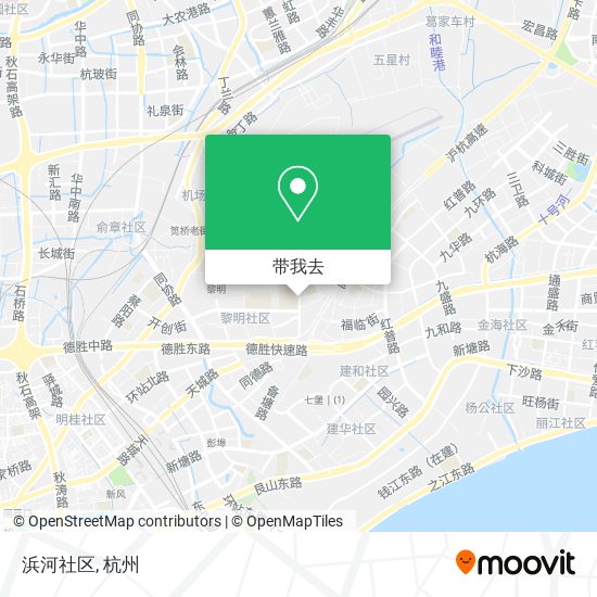 浜河社区地图