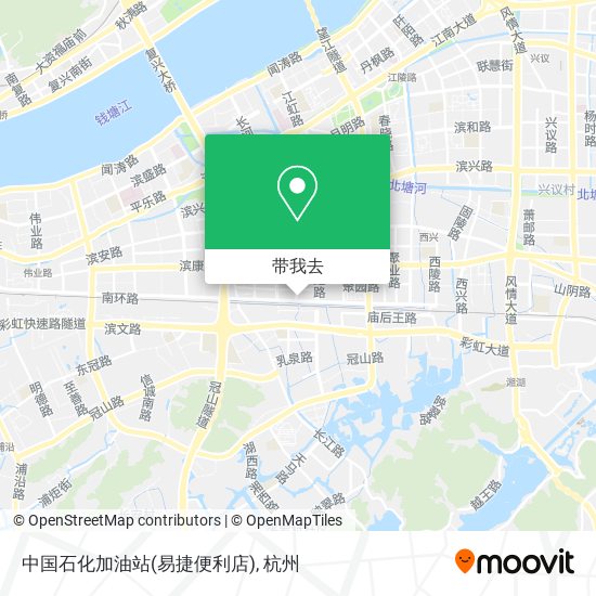 中国石化加油站(易捷便利店)地图