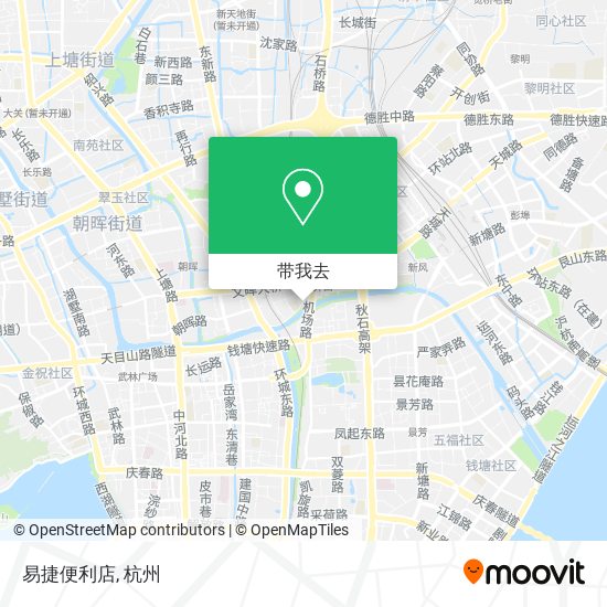 易捷便利店地图
