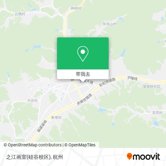 之江画室(硅谷校区)地图
