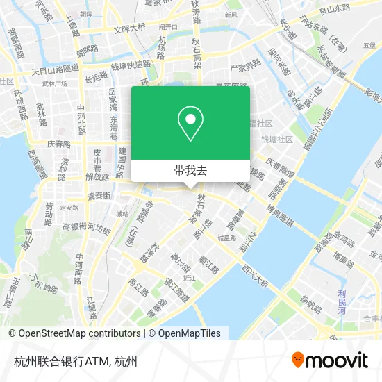 杭州联合银行ATM地图
