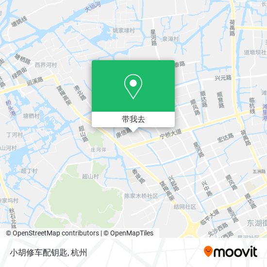 小胡修车配钥匙地图