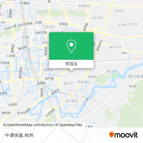 中通快递地图