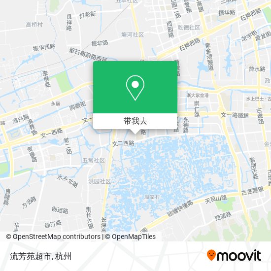 流芳苑超市地图