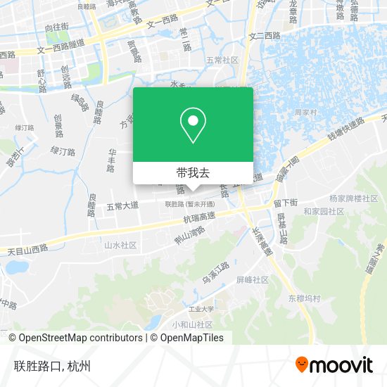 联胜路口地图