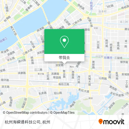 杭州海瞬通科技公司地图