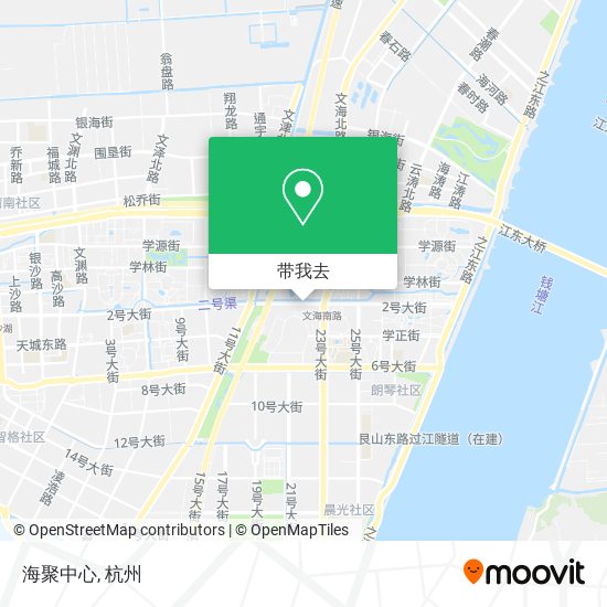 海聚中心地图