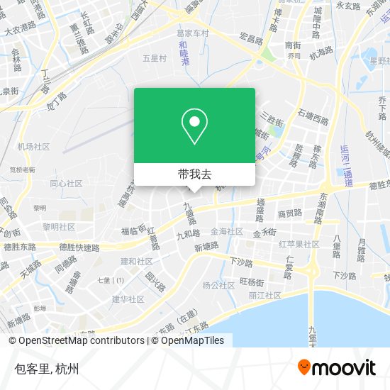 包客里地图