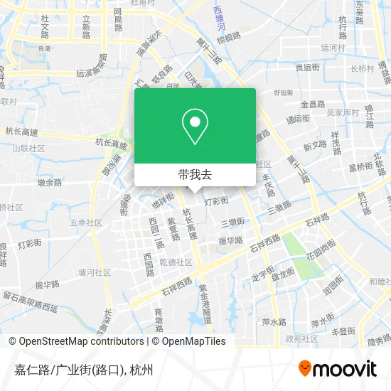 嘉仁路/广业街(路口)地图