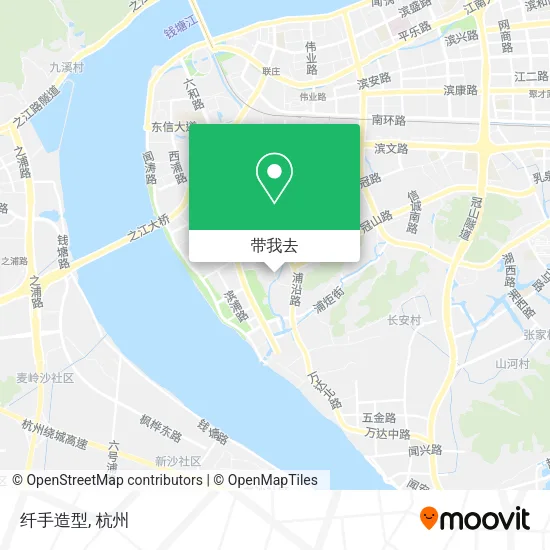 纤手造型地图