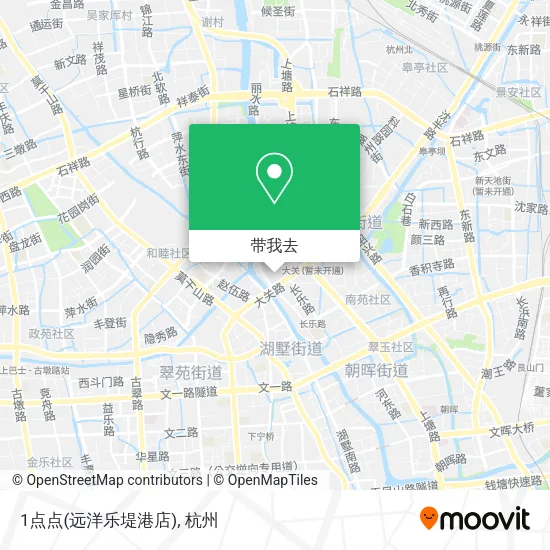 1点点(远洋乐堤港店)地图