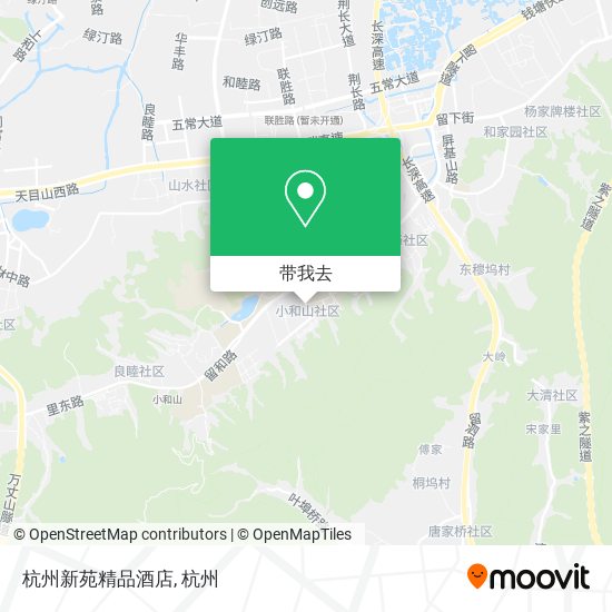 杭州新苑精品酒店地图