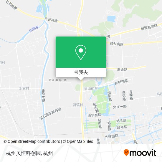 杭州贝恒科创园地图