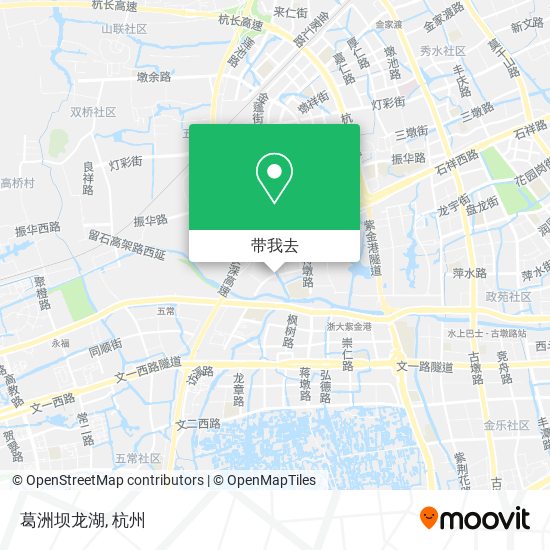 葛洲坝龙湖地图