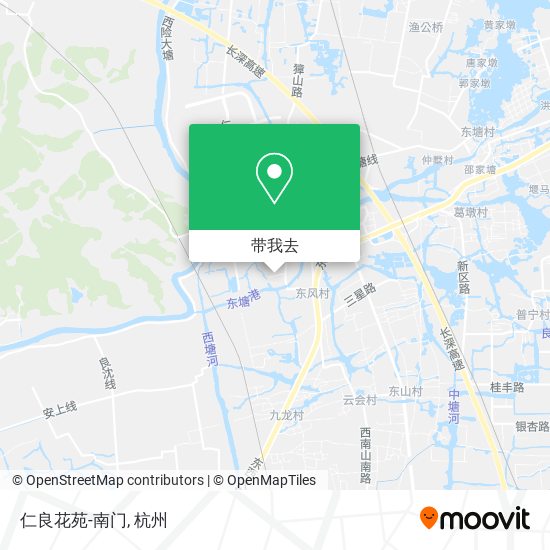 仁良花苑-南门地图