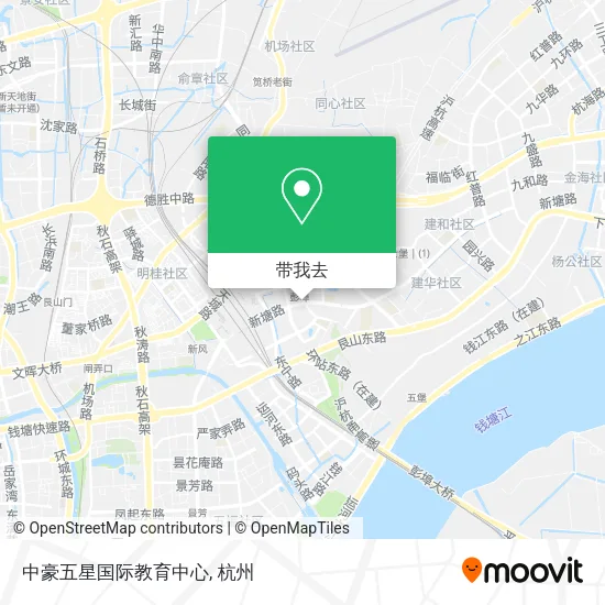中豪五星国际教育中心地图