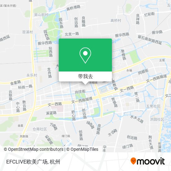 EFCLIVE欧美广场地图