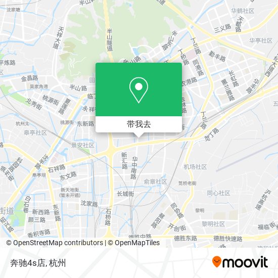 奔驰4s店地图