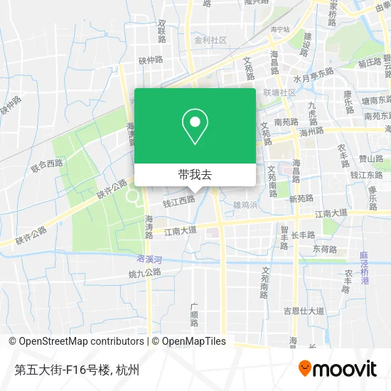 第五大街-F16号楼地图