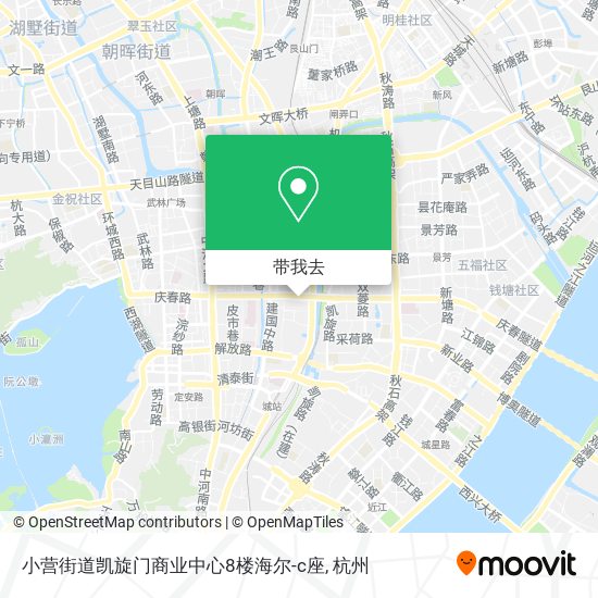 小营街道凯旋门商业中心8楼海尔-c座地图