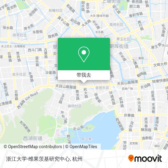 浙江大学-维果茨基研究中心地图