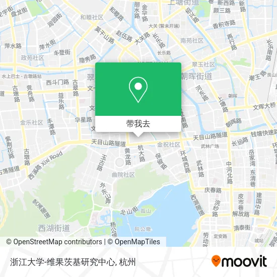 浙江大学-维果茨基研究中心地图
