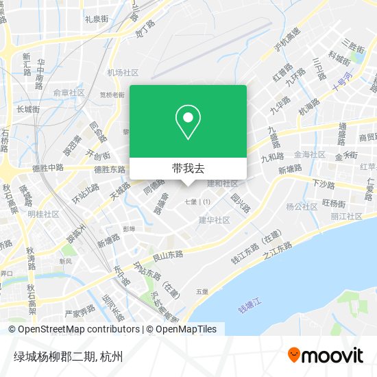 绿城杨柳郡二期地图