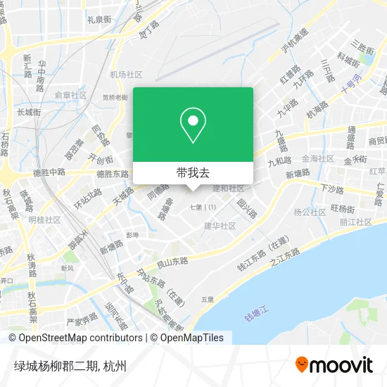 绿城杨柳郡二期地图