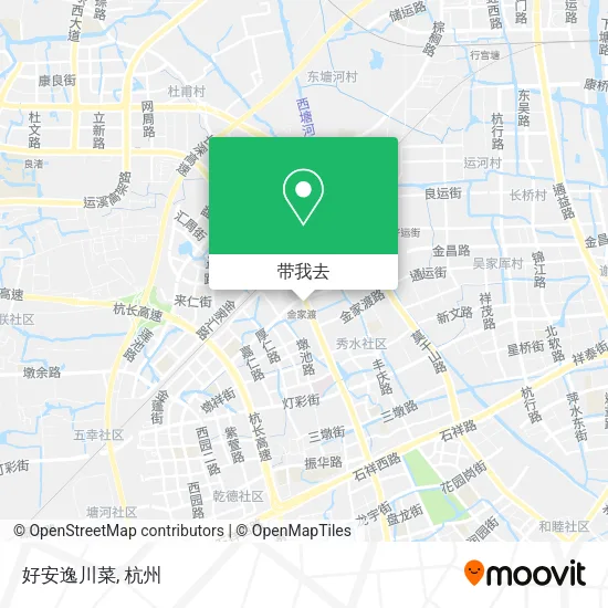 好安逸川菜地图