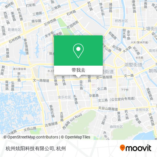 杭州炫阳科技有限公司地图