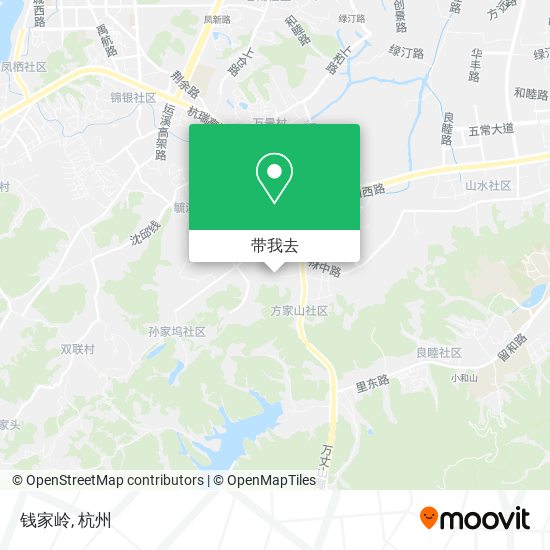 钱家岭地图