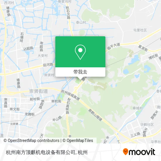 杭州南方顶麒机电设备有限公司地图