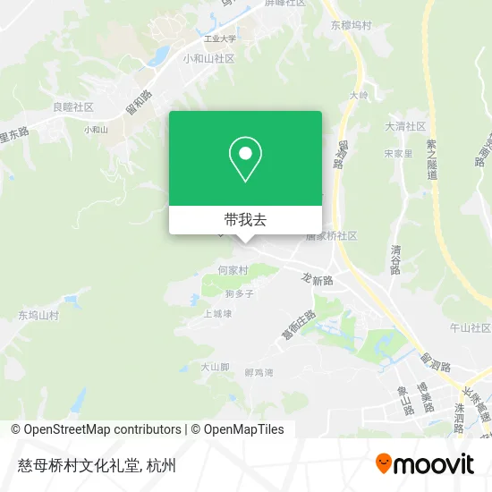 慈母桥村文化礼堂地图
