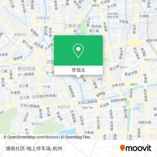 塘南社区-地上停车场地图
