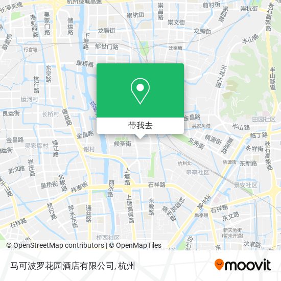 马可波罗花园酒店有限公司地图