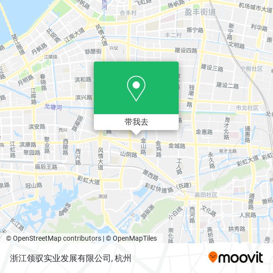 浙江领驭实业发展有限公司地图