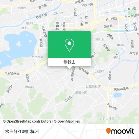 水岸轩-10幢地图