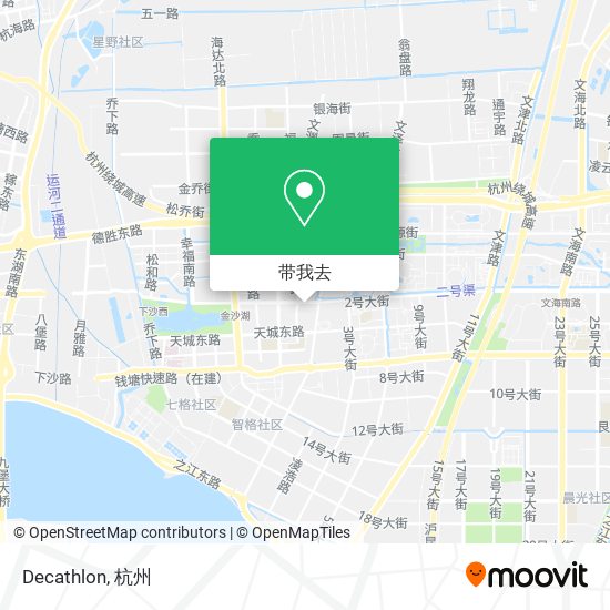 Decathlon地图