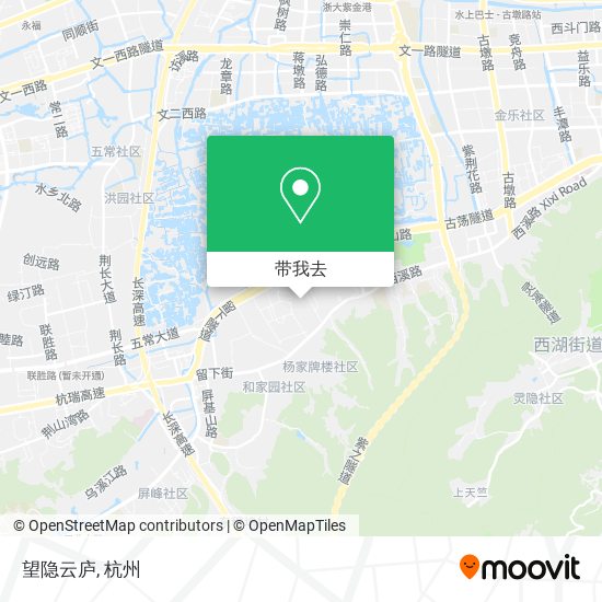 望隐云庐地图