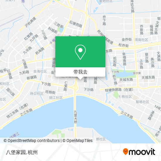 八堡家园地图