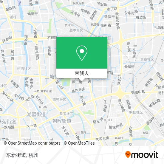 东新街道地图