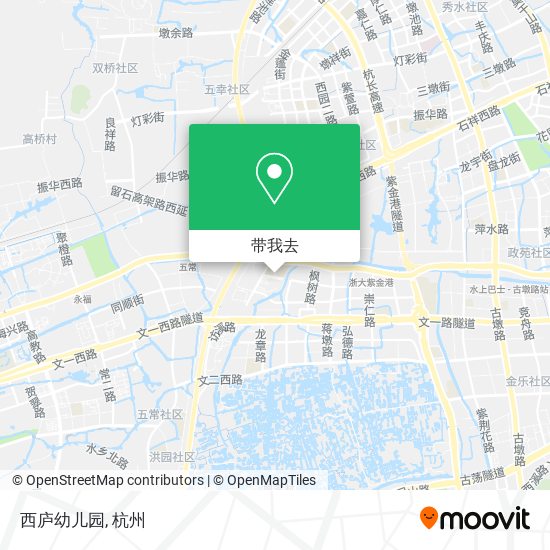 西庐幼儿园地图